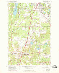 Maytown Washington Historical topographic map, 1:24000 scale, 7.5 X 7.5 Minute, Year 1959