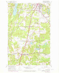 Maytown Washington Historical topographic map, 1:24000 scale, 7.5 X 7.5 Minute, Year 1959