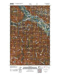 Mazama Washington Historical topographic map, 1:24000 scale, 7.5 X 7.5 Minute, Year 2011