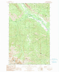 Mazama Washington Historical topographic map, 1:24000 scale, 7.5 X 7.5 Minute, Year 1991
