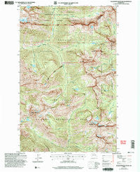McAlester Mountain Washington Historical topographic map, 1:24000 scale, 7.5 X 7.5 Minute, Year 2002