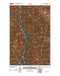 McCartney Peak Washington Historical topographic map, 1:24000 scale, 7.5 X 7.5 Minute, Year 2011