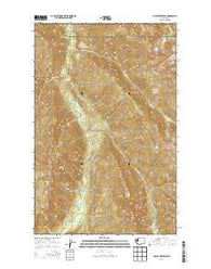 McCartney Peak Washington Current topographic map, 1:24000 scale, 7.5 X 7.5 Minute, Year 2014