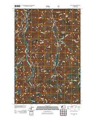 McCoy Peak Washington Historical topographic map, 1:24000 scale, 7.5 X 7.5 Minute, Year 2011