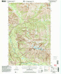 McGregor Mountain Washington Historical topographic map, 1:24000 scale, 7.5 X 7.5 Minute, Year 2004