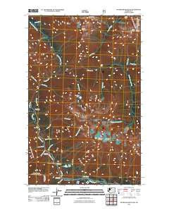 McGregor Mountain Washington Historical topographic map, 1:24000 scale, 7.5 X 7.5 Minute, Year 2011