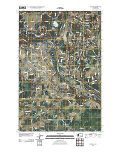 McKenna Washington Historical topographic map, 1:24000 scale, 7.5 X 7.5 Minute, Year 2011