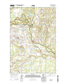 McKenna Washington Current topographic map, 1:24000 scale, 7.5 X 7.5 Minute, Year 2013