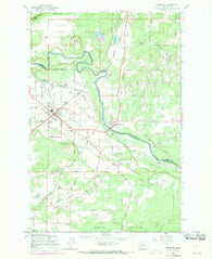 McKenna Washington Historical topographic map, 1:24000 scale, 7.5 X 7.5 Minute, Year 1959