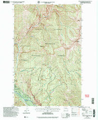 McLeod Mountain Washington Historical topographic map, 1:24000 scale, 7.5 X 7.5 Minute, Year 2002