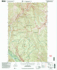 McLeod Mountain Washington Historical topographic map, 1:24000 scale, 7.5 X 7.5 Minute, Year 2002