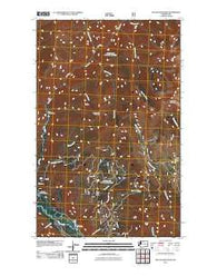 McLeod Mountain Washington Historical topographic map, 1:24000 scale, 7.5 X 7.5 Minute, Year 2011