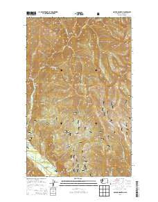 McLeod Mountain Washington Current topographic map, 1:24000 scale, 7.5 X 7.5 Minute, Year 2014