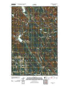 McMurray Washington Historical topographic map, 1:24000 scale, 7.5 X 7.5 Minute, Year 2011