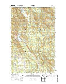 McMurray Washington Current topographic map, 1:24000 scale, 7.5 X 7.5 Minute, Year 2014