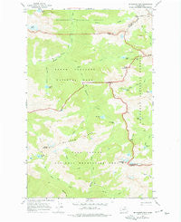 Mc Alester Mtn Washington Historical topographic map, 1:24000 scale, 7.5 X 7.5 Minute, Year 1969