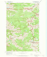 Mc Alester Mtn Washington Historical topographic map, 1:24000 scale, 7.5 X 7.5 Minute, Year 1969