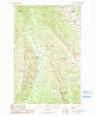Mc Cartney Peak Washington Historical topographic map, 1:24000 scale, 7.5 X 7.5 Minute, Year 1990