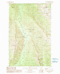 Mc Cartney Peak Washington Historical topographic map, 1:24000 scale, 7.5 X 7.5 Minute, Year 1990