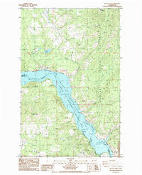 Mc Coy Lake Washington Historical topographic map, 1:24000 scale, 7.5 X 7.5 Minute, Year 1985