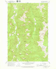 Mc Coy Peak Washington Historical topographic map, 1:24000 scale, 7.5 X 7.5 Minute, Year 1965