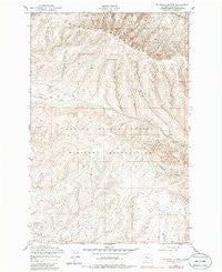 Mc Donald Spring Washington Historical topographic map, 1:24000 scale, 7.5 X 7.5 Minute, Year 1953