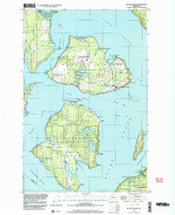 Mc Neil Island Washington Historical topographic map, 1:24000 scale, 7.5 X 7.5 Minute, Year 1997