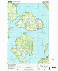 Mc Neil Island Washington Historical topographic map, 1:24000 scale, 7.5 X 7.5 Minute, Year 1997