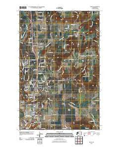 Mead Washington Historical topographic map, 1:24000 scale, 7.5 X 7.5 Minute, Year 2011