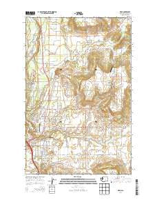Mead Washington Current topographic map, 1:24000 scale, 7.5 X 7.5 Minute, Year 2014
