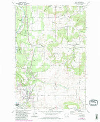 Mead Washington Historical topographic map, 1:24000 scale, 7.5 X 7.5 Minute, Year 1973