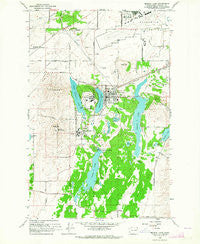 Medical Lake Washington Historical topographic map, 1:24000 scale, 7.5 X 7.5 Minute, Year 1963