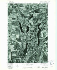 Medical Lake Washington Historical topographic map, 1:24000 scale, 7.5 X 7.5 Minute, Year 1978