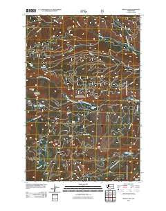 Meeks Table Washington Historical topographic map, 1:24000 scale, 7.5 X 7.5 Minute, Year 2011