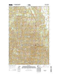 Menlo Washington Current topographic map, 1:24000 scale, 7.5 X 7.5 Minute, Year 2013