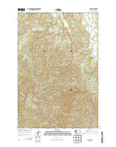 Menlo Washington Current topographic map, 1:24000 scale, 7.5 X 7.5 Minute, Year 2013