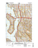 Mercer Island Washington Current topographic map, 1:24000 scale, 7.5 X 7.5 Minute, Year 2014