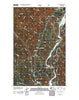 Metaline Washington Historical topographic map, 1:24000 scale, 7.5 X 7.5 Minute, Year 2011