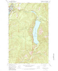 Metaline Falls Washington Historical topographic map, 1:24000 scale, 7.5 X 7.5 Minute, Year 1967