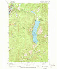 Metaline Falls Washington Historical topographic map, 1:24000 scale, 7.5 X 7.5 Minute, Year 1967