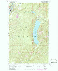 Metaline Falls Washington Historical topographic map, 1:24000 scale, 7.5 X 7.5 Minute, Year 1967