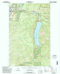 Metaline Falls Washington Historical topographic map, 1:24000 scale, 7.5 X 7.5 Minute, Year 1992