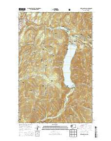 Metaline Falls Washington Current topographic map, 1:24000 scale, 7.5 X 7.5 Minute, Year 2014