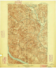 Methow Washington Historical topographic map, 1:125000 scale, 30 X 30 Minute, Year 1901