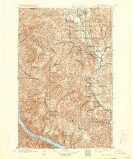 Methow Washington Historical topographic map, 1:125000 scale, 30 X 30 Minute, Year 1901