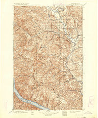 Methow Washington Historical topographic map, 1:125000 scale, 30 X 30 Minute, Year 1901