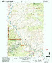 Methow Washington Historical topographic map, 1:24000 scale, 7.5 X 7.5 Minute, Year 2001