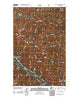 Midnight Mountain Washington Historical topographic map, 1:24000 scale, 7.5 X 7.5 Minute, Year 2011