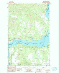 Miller Mtn. Washington Historical topographic map, 1:24000 scale, 7.5 X 7.5 Minute, Year 1985