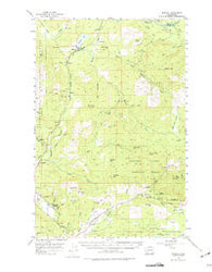 Mineral Washington Historical topographic map, 1:62500 scale, 15 X 15 Minute, Year 1956